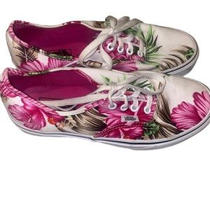 Vans Shoes Vans Hawaiian Sneakers Womens Size 75 Shoes Floral